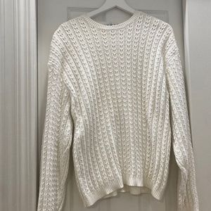Bergdorf Goodman  Open Knit Sweater
